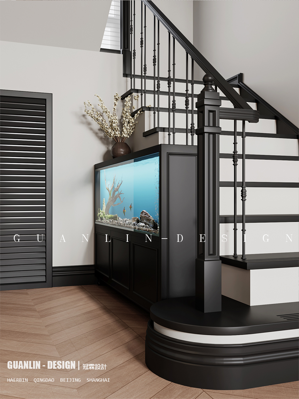 法式复古 怀旧典雅的氛围感丨中国哈尔滨丨冠霖設計-8