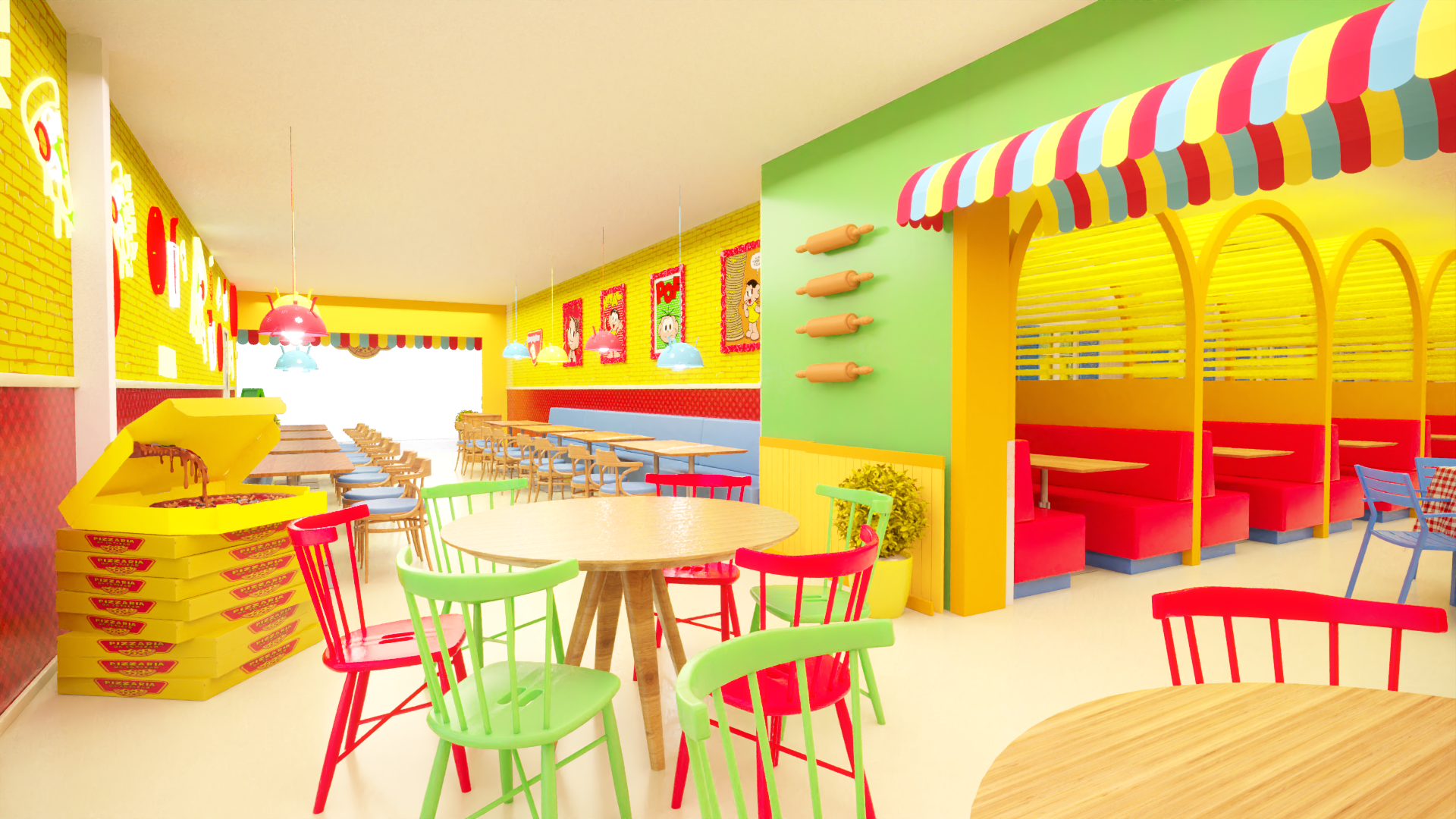 Pizzaria da Turma da Mônica-7