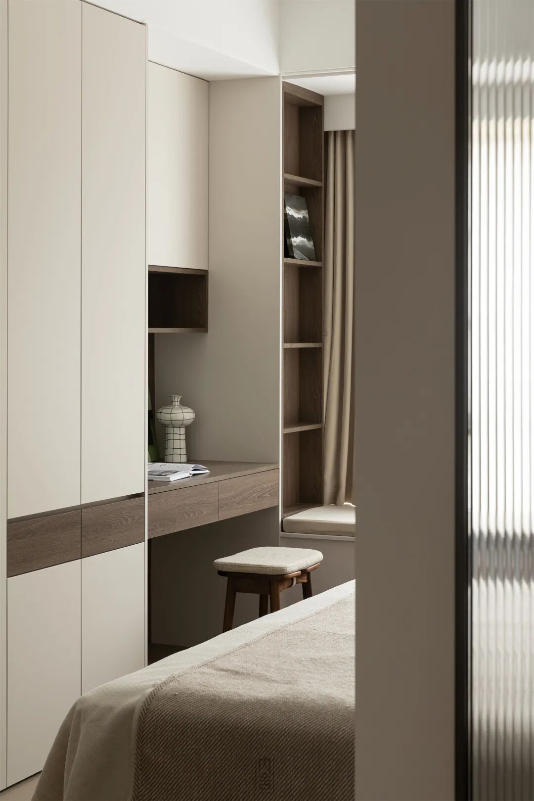 内舍软装丨128㎡现代+中古，细腻刻画时光深处的温柔~-28