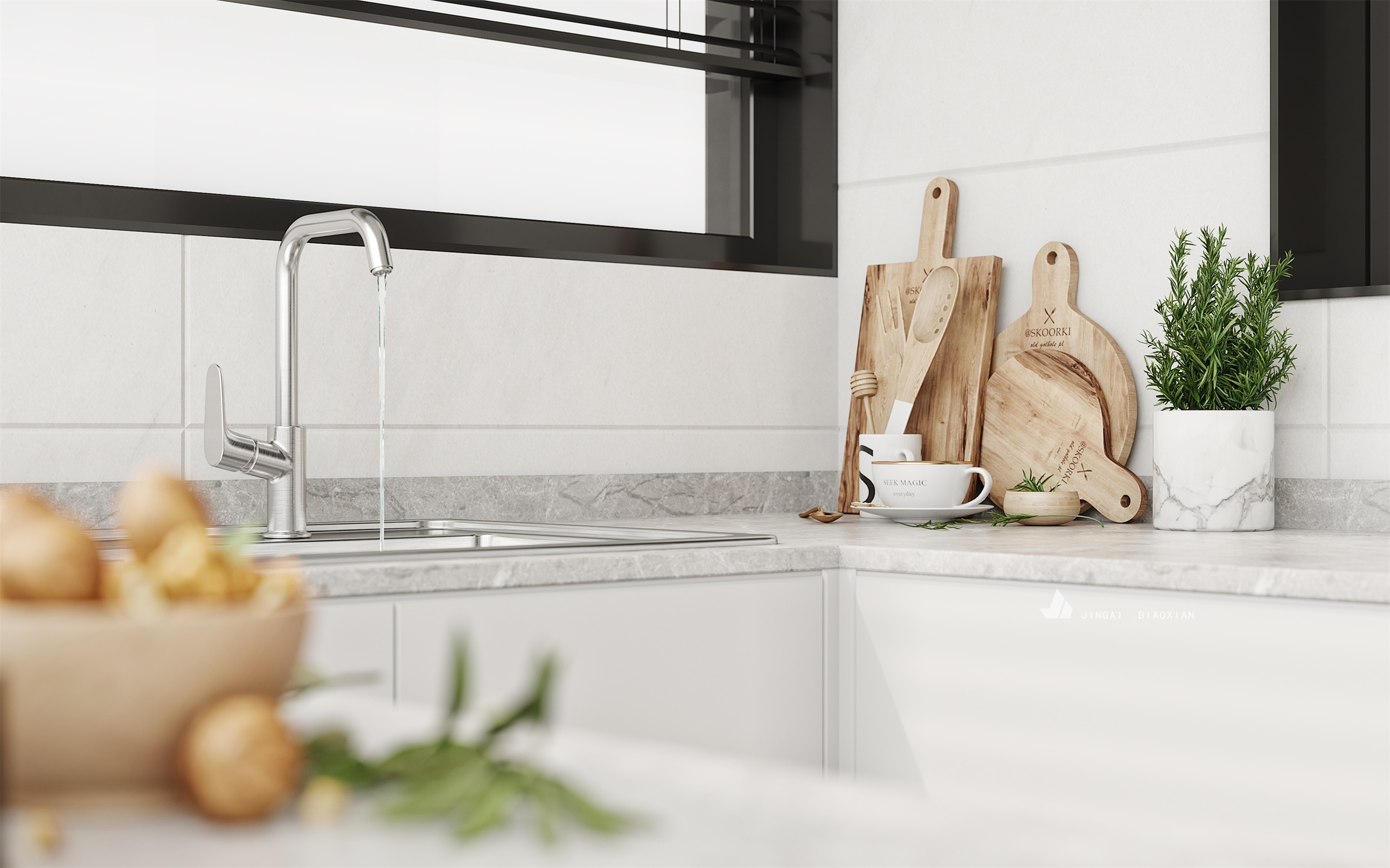 金该视觉呈现的时尚办公空间丨朱晨毅-28