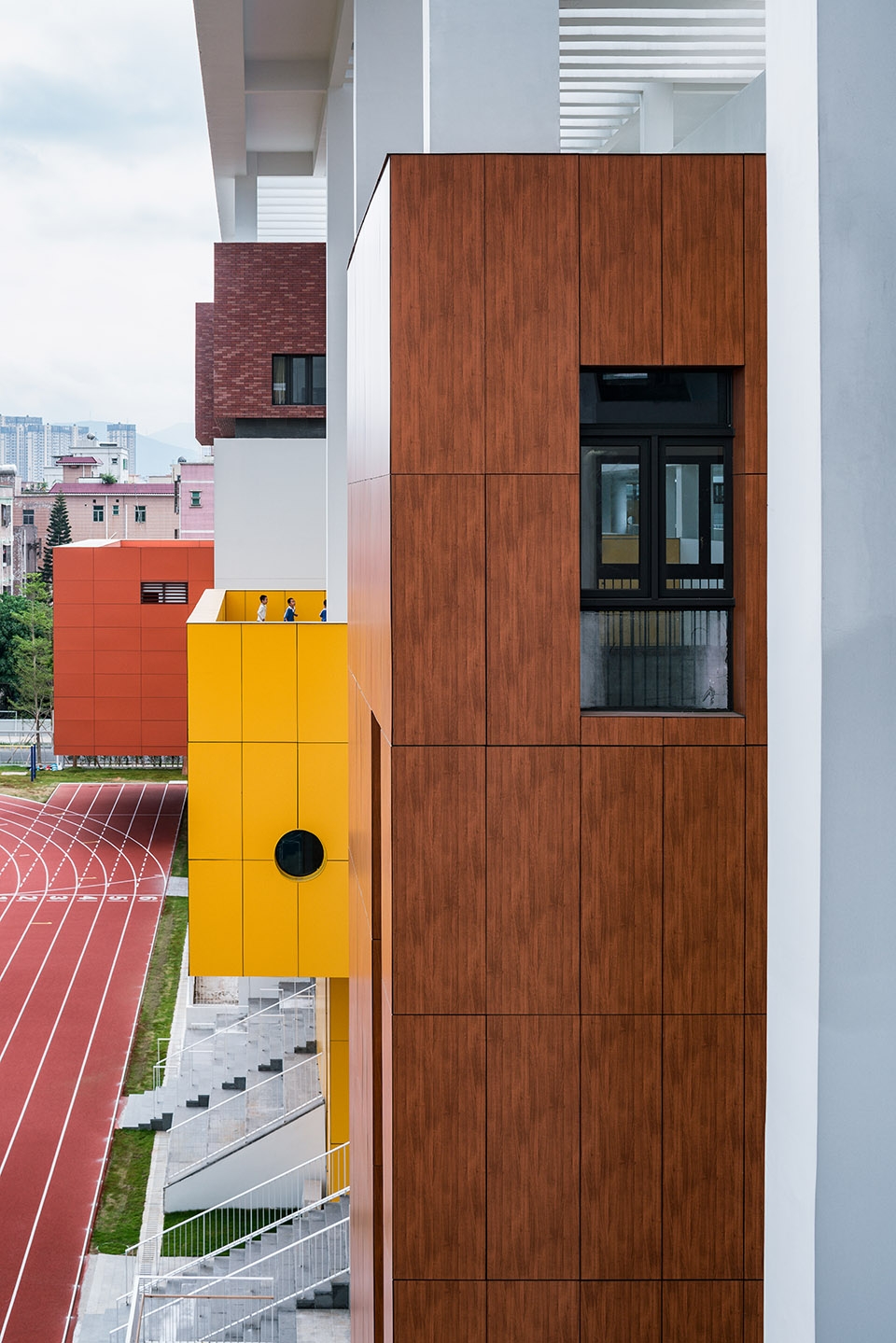 华中师范大学附属龙园学校 | 绿色校园，互动空间-42