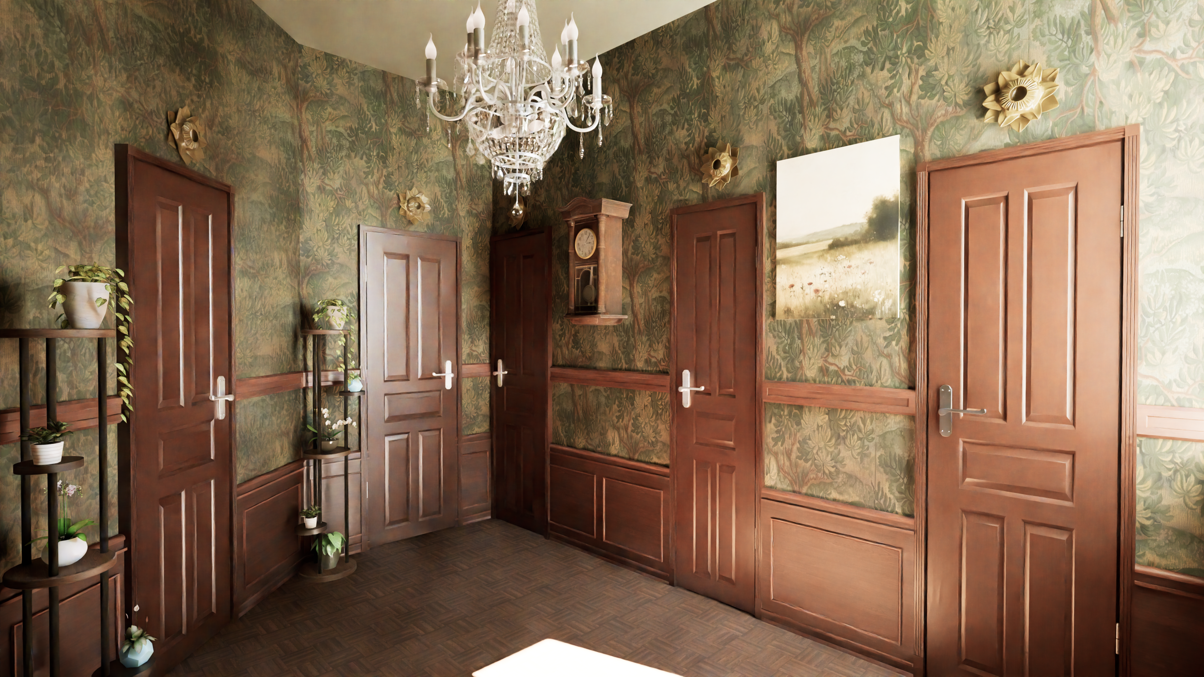 Classic Interior Visualization-9