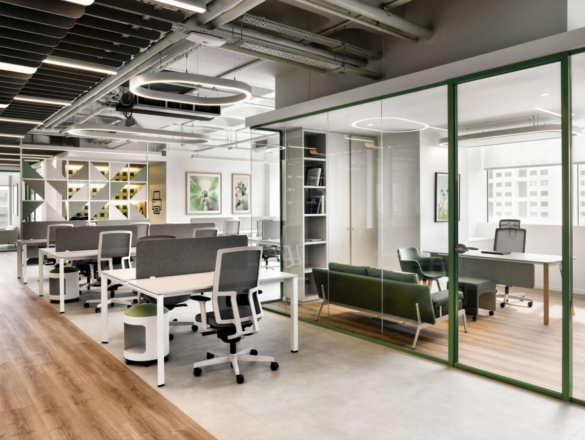 绿色办公室丨土耳其伊斯坦布尔丨Jeyan Ülkü Architects-15