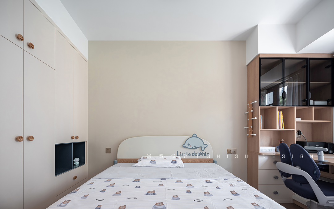 长沙·中海阅麓山142㎡现代原木风精装改造丨中国长沙丨拾素设计-84