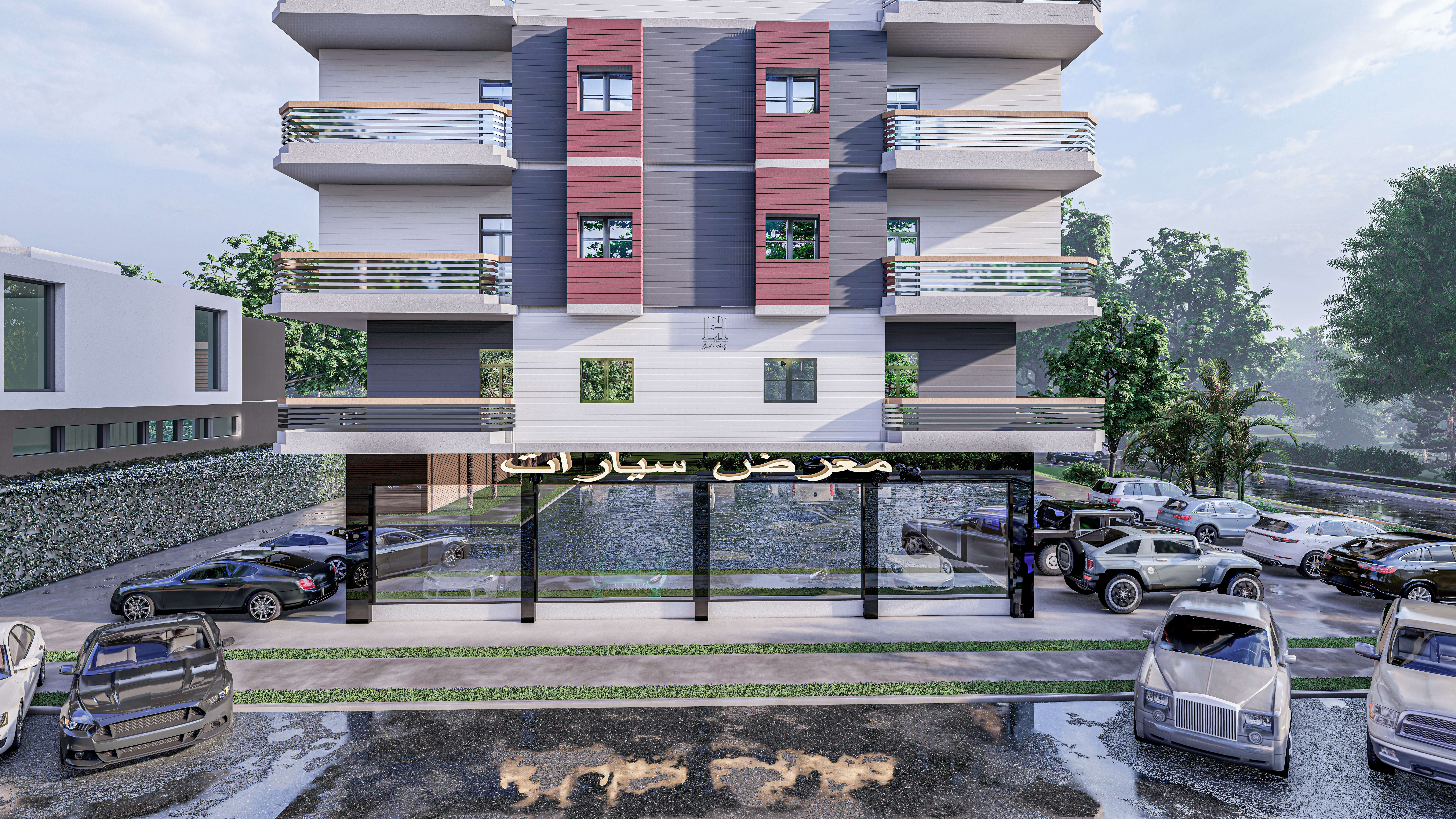 现代家居设计（含汽车展厅）丨埃及丨Ibrahim Hamde-9