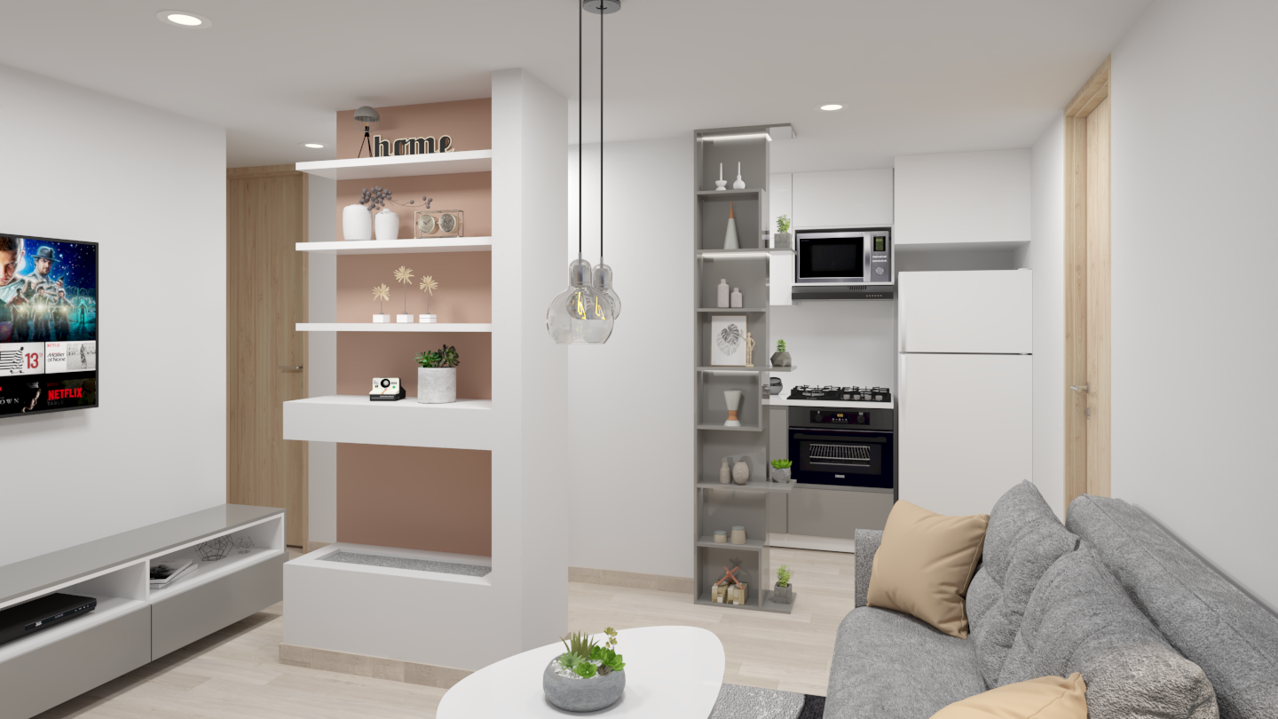 Apartment re-design, INTERIOR DESIGN PROJECT-1