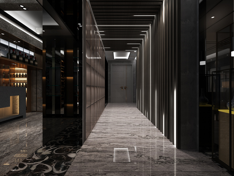奥德鹰展厅低调奢华设计-12