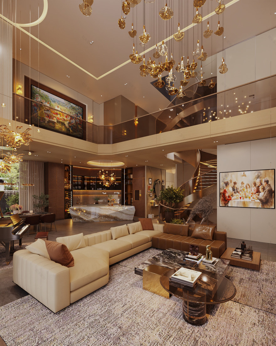 Villa 73别墅设计项目丨越南丨GiangLe & M+ Architecture-32