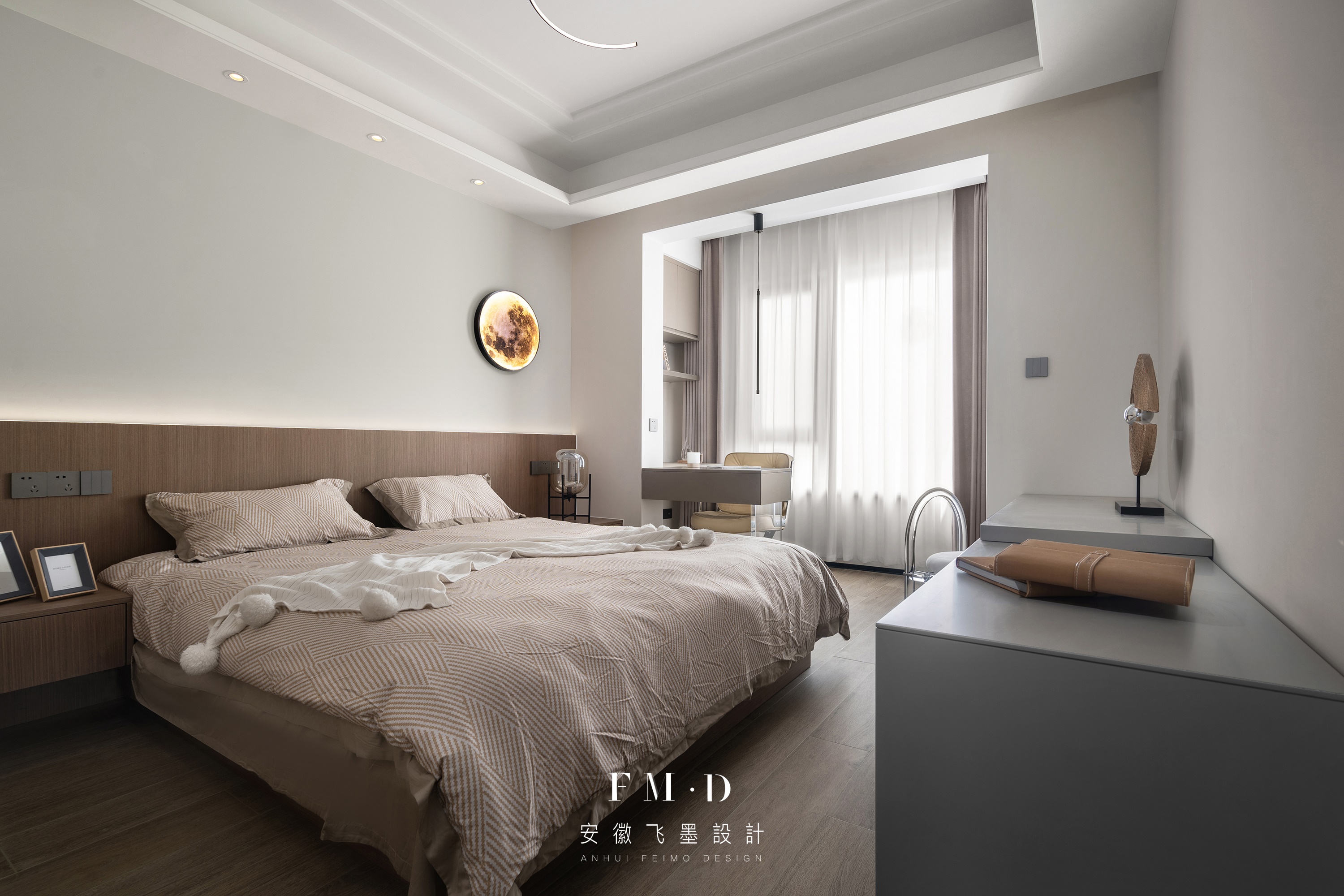 飞墨新作 || 三世同堂居132㎡现代简约家，高度舒适感拿捏！-20