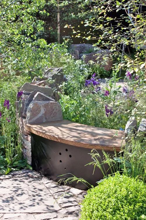 诗画般的庭院卡座设计-37