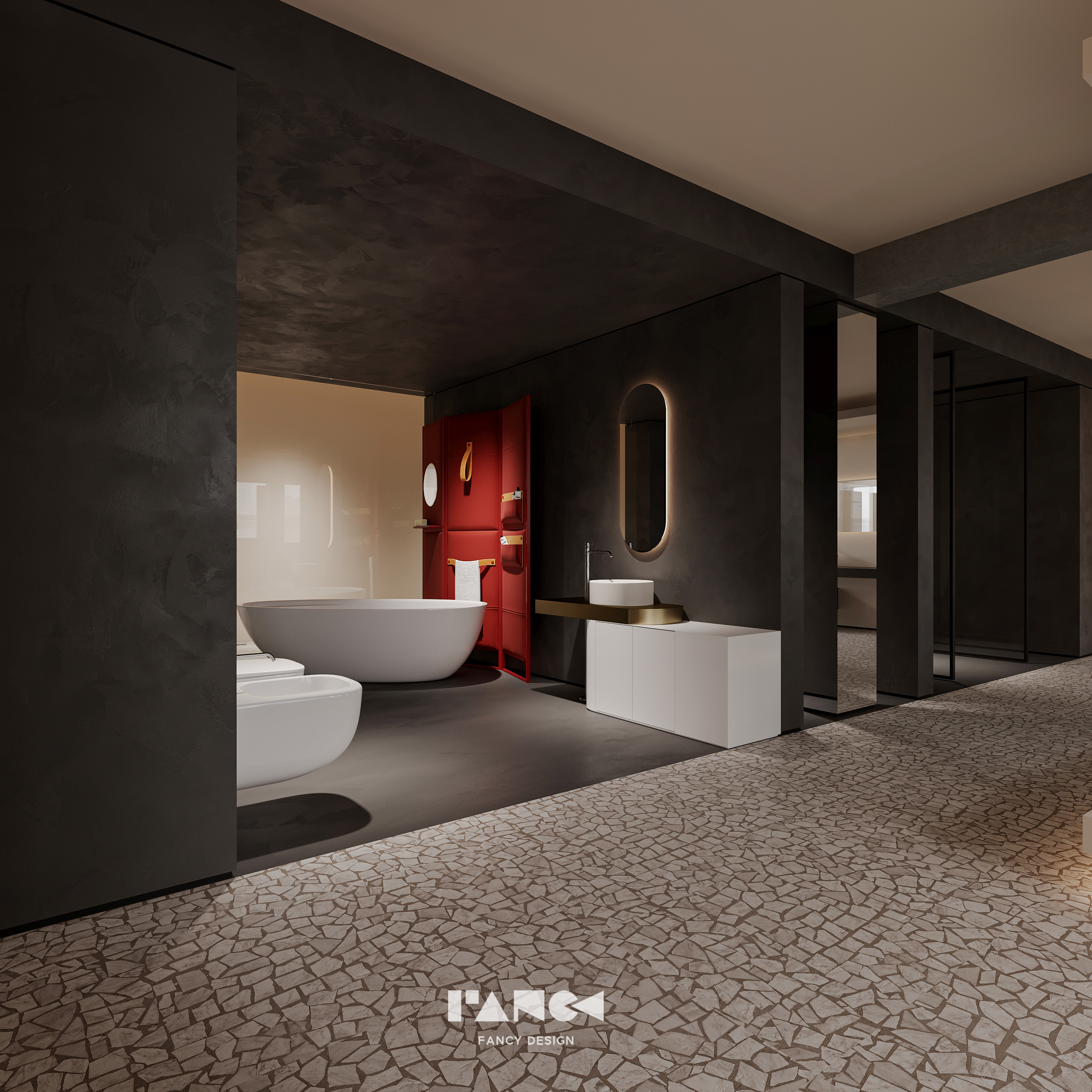 及卫卫浴展厅效果图-18