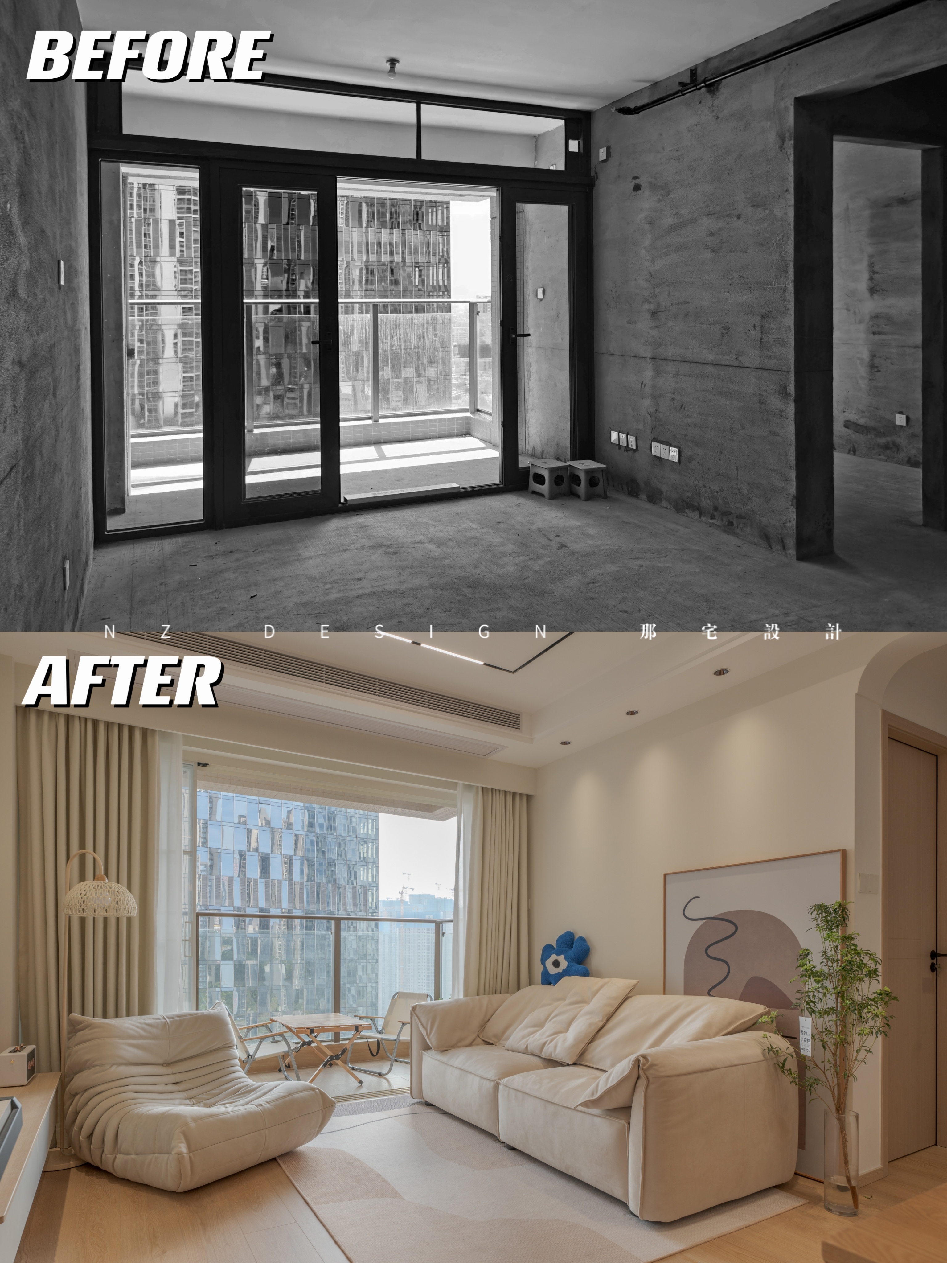 日式原木风家庭空间设计丨中国深圳丨那宅设计事务所-39