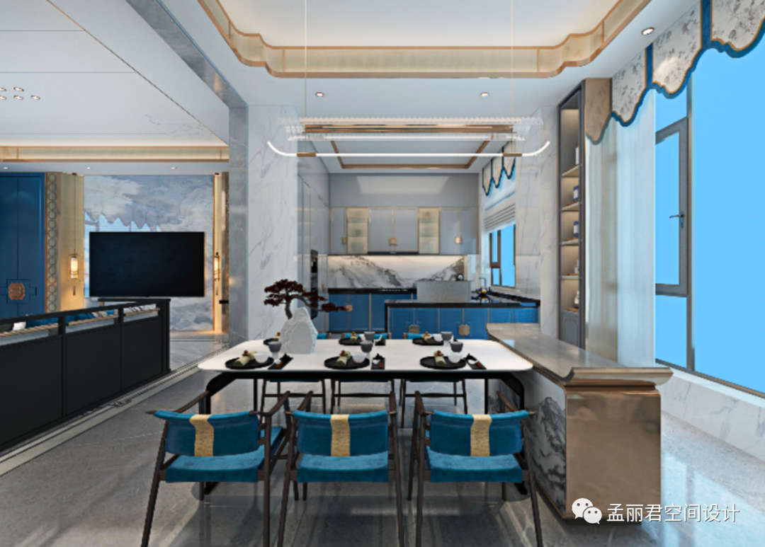 龙泰贵府别墅 · 摩登新中式设计-34