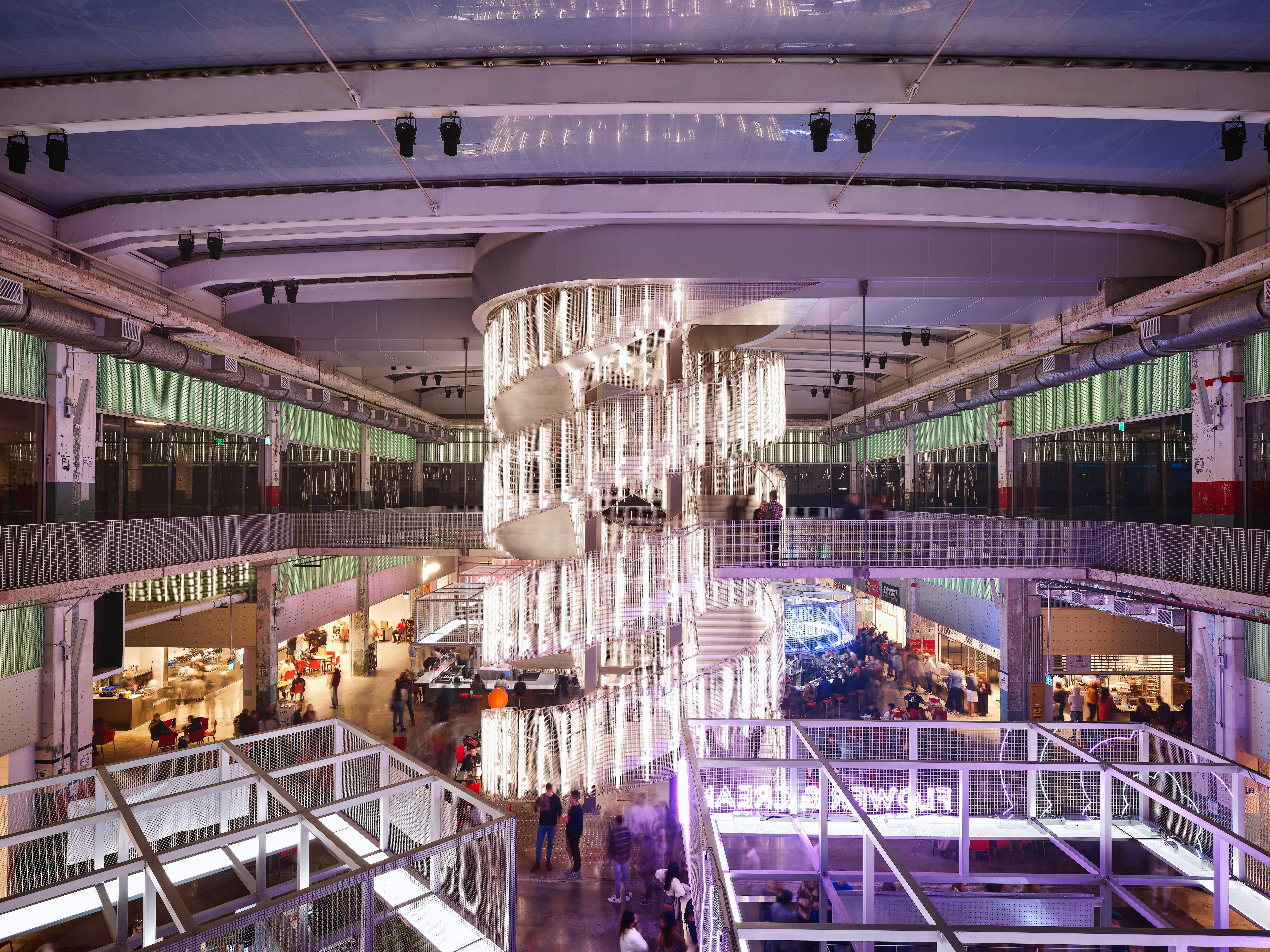 绿色洪水防护下的美国休斯顿仓库改造-7