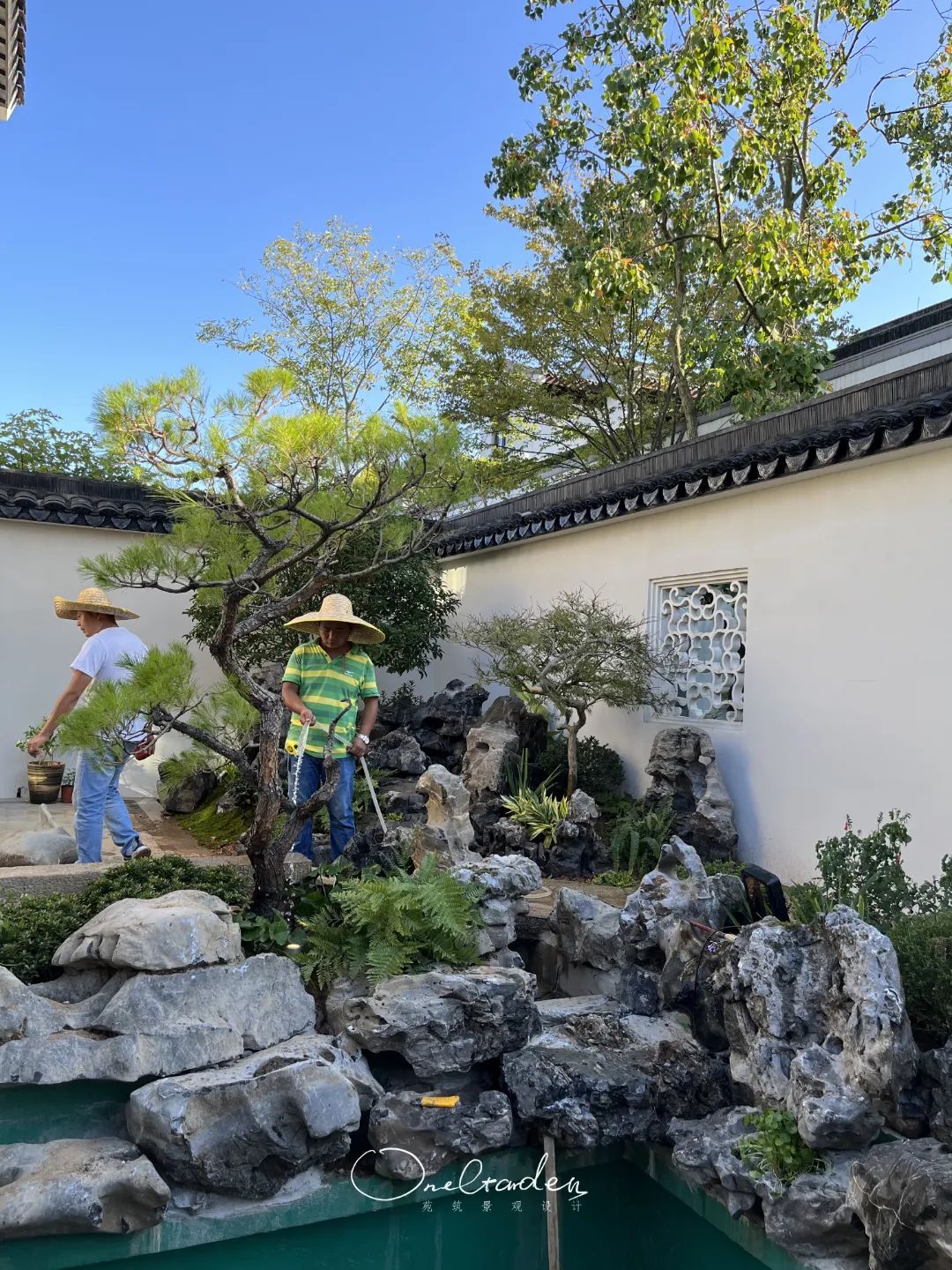 玲珑园 · 诗意的中式庭院设计丨OneGarden-18