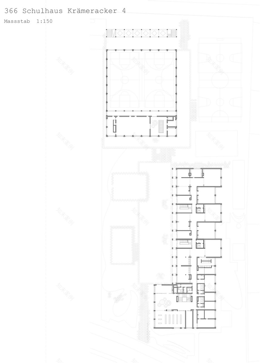 Krameracker小学,瑞士 / Boltshauser Architekten-8