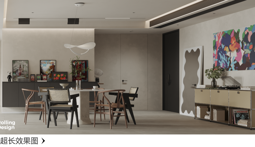 艺术女青年的家，用质感叙述美感 | 1000㎡大平层之三-39