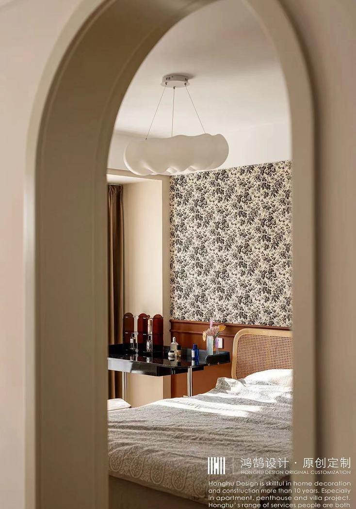 平层复古温馨风设计丨中国芜湖丨芜湖鸿鹄设计-15