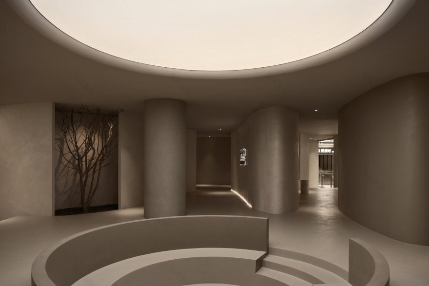 本色空间微水泥展厅丨杜志涛-7