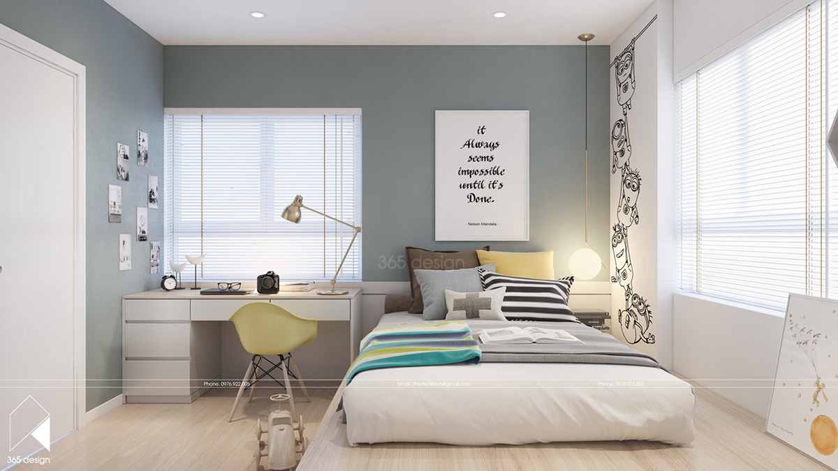 现代斯堪的纳维亚家居室内及儿童房设计-20