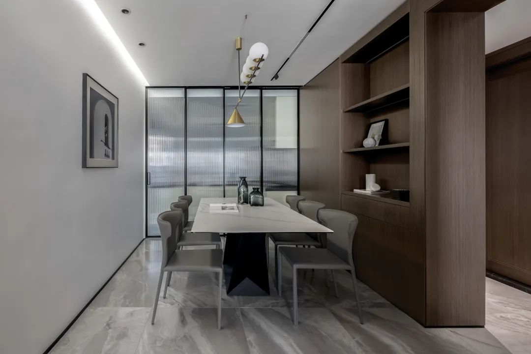 黑白灰的现代生活空间 · 铂瑞湾家居案例丨中国温州丨二间半设计事务所-28
