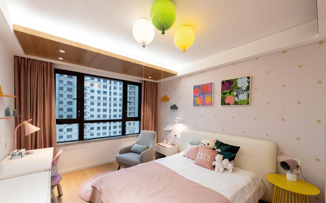 现代简约大平层，亲子共享空间设计-64