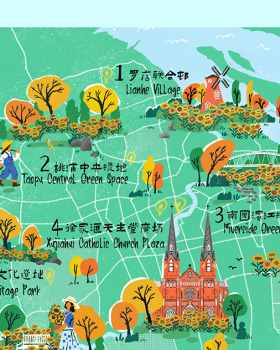 Shanghai Sunflower map|上海向日葵地图