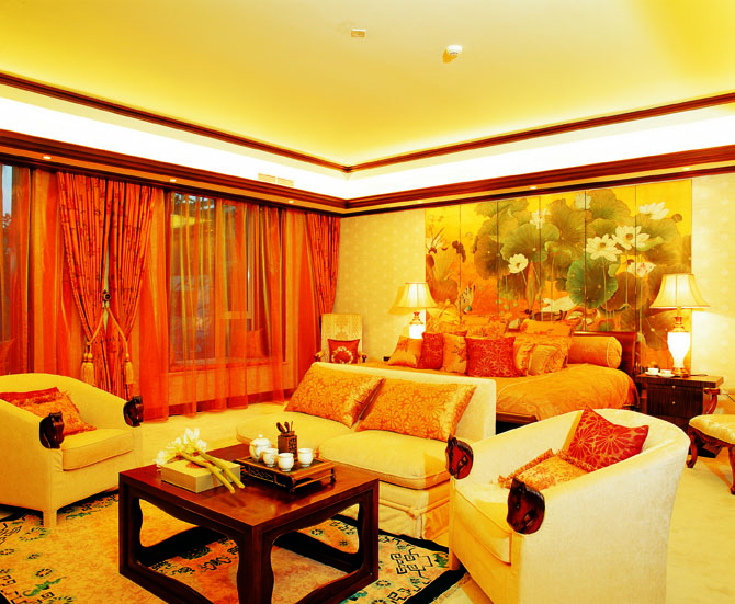 优山美地—最近别墅装修的室内泳池案例-1