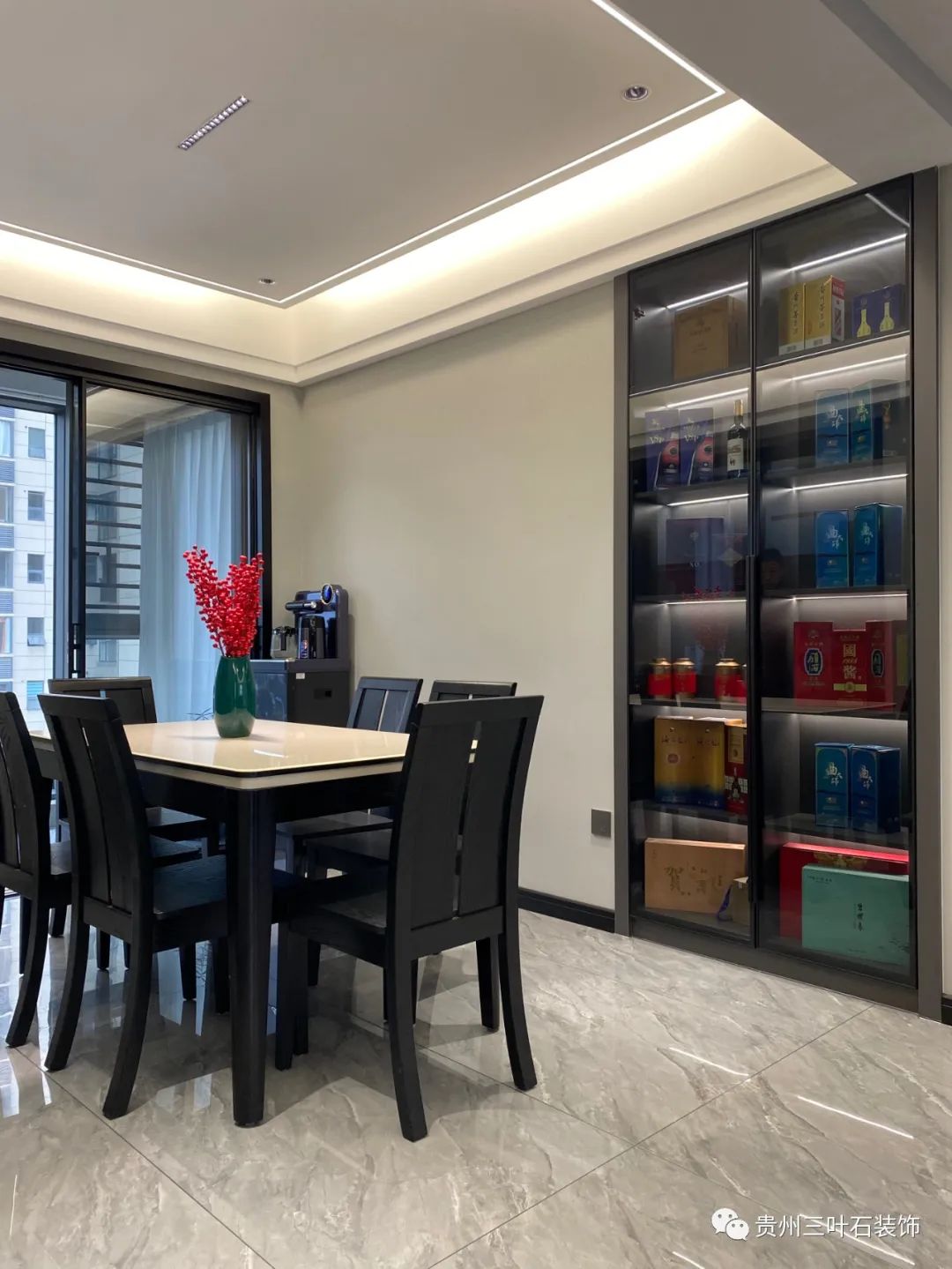 安普•翡丽云邸现代简约风豪宅设计丨三叶石装饰-24