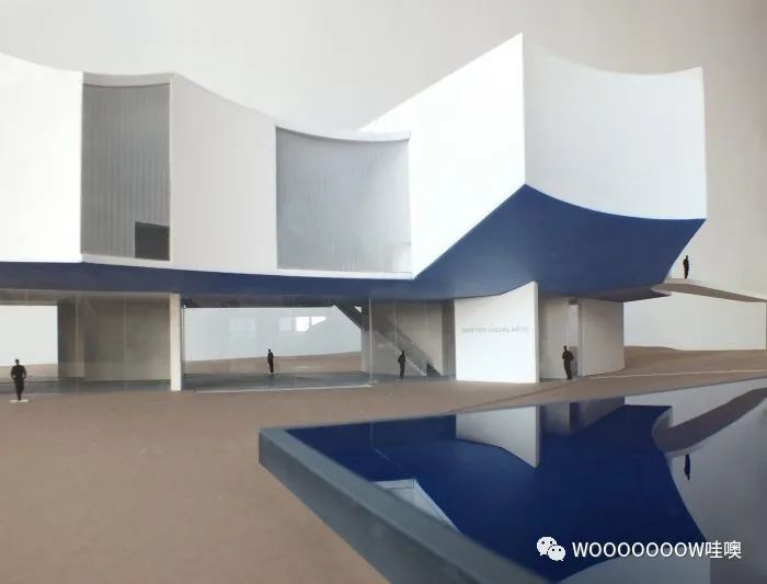 史蒂文·霍尔的冬季视觉艺术中心——融入自然的轻盈建筑-16