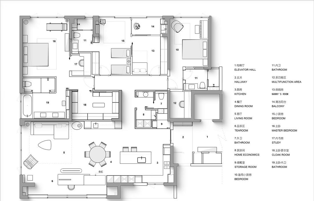 凤起玉鸣丨中国温州丨大墨空间设计-53