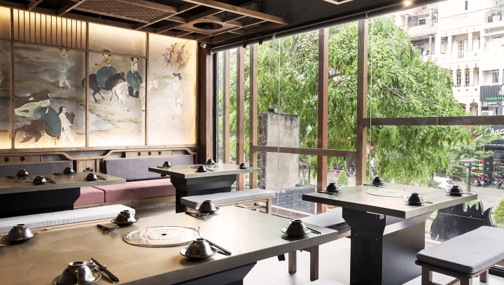 由 Design Plus 设计的 K·达克韩国餐厅，胡志明市——越南-24