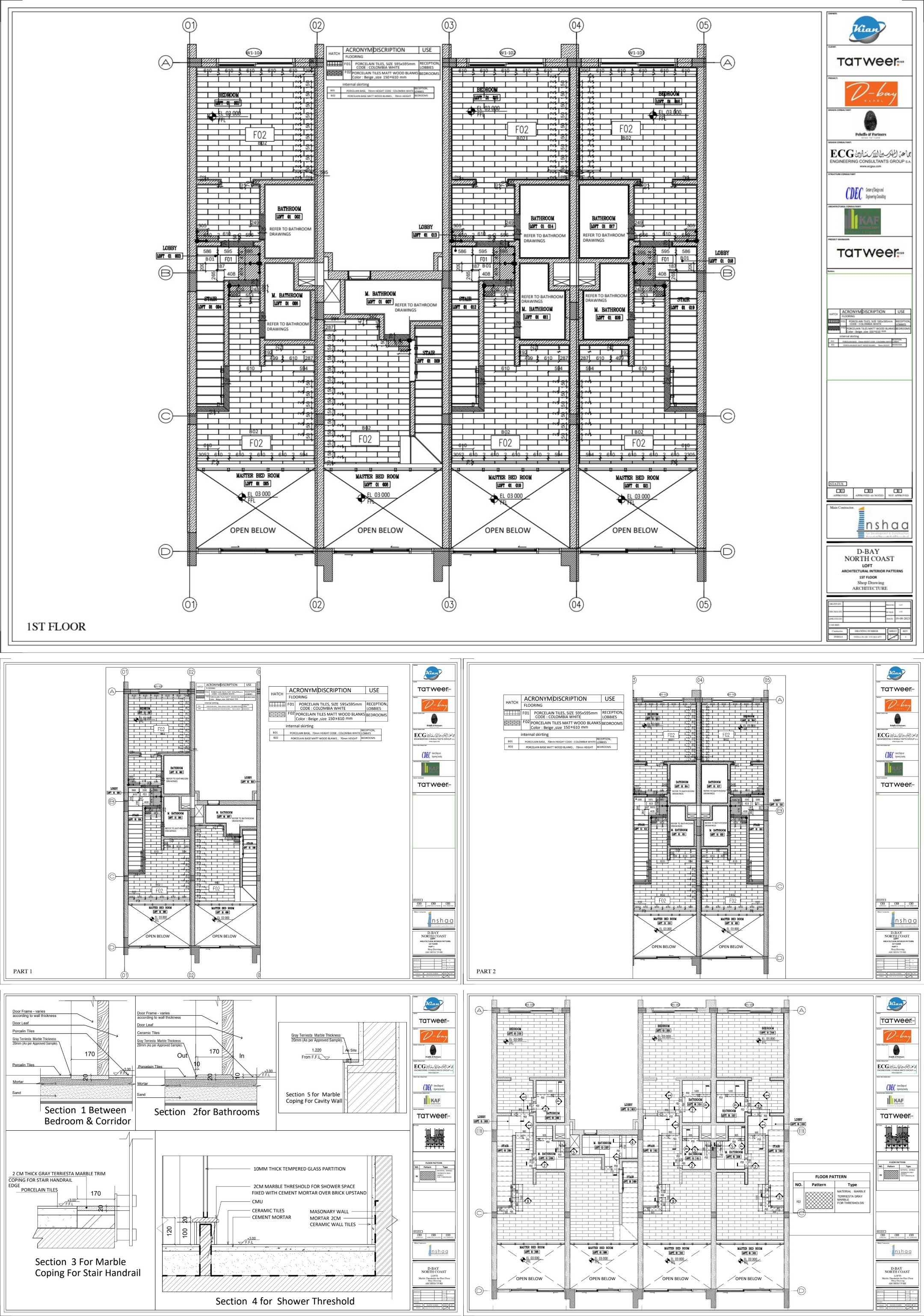 D  Bay北海岸一楼地面装修施工图项目-6
