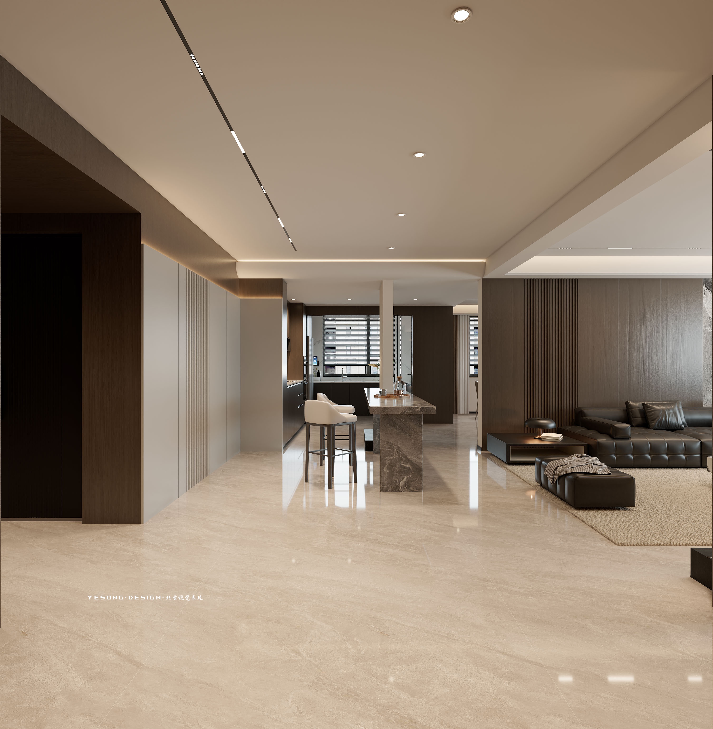 意式简约 | 以质感线条构筑空间美学的叙事-6