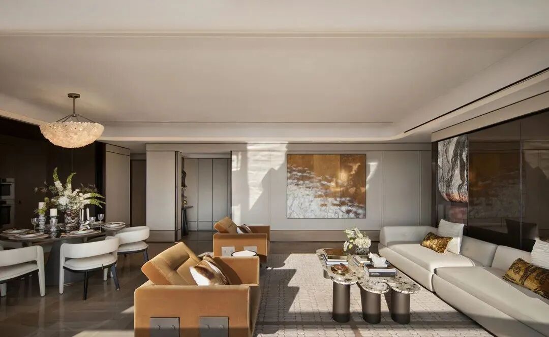 211㎡暖色系，富人圈都爱的隐奢风！-22
