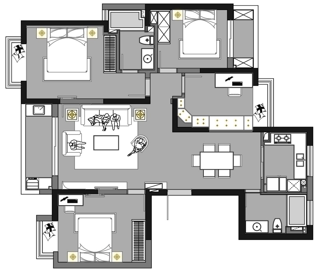 《肖邦的圆舞曲》 | 复古北欧风情的海景颐园设计-26