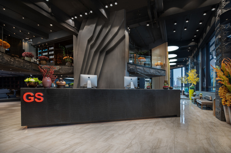 GS美业集团——简约时尚的美发空间设计-7