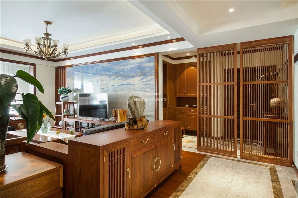 昆明华夏御棠中式风家居设计,悠然自得的生活空间-32