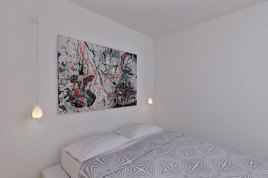 Plan 9838四居室当代住宅方案-7