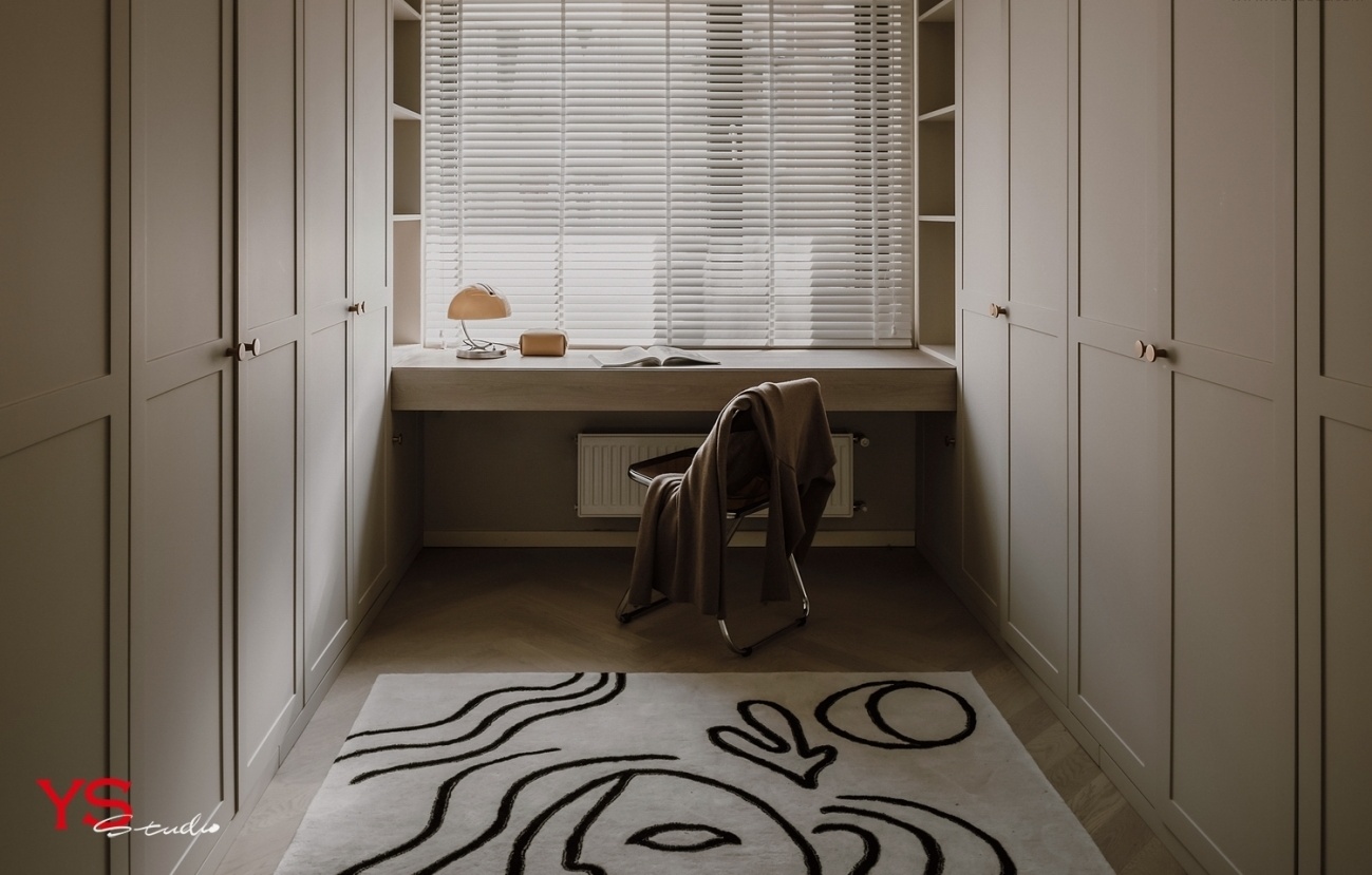 奶咖色之家 · 融合复古与极简的一室设计丨中国重庆-75