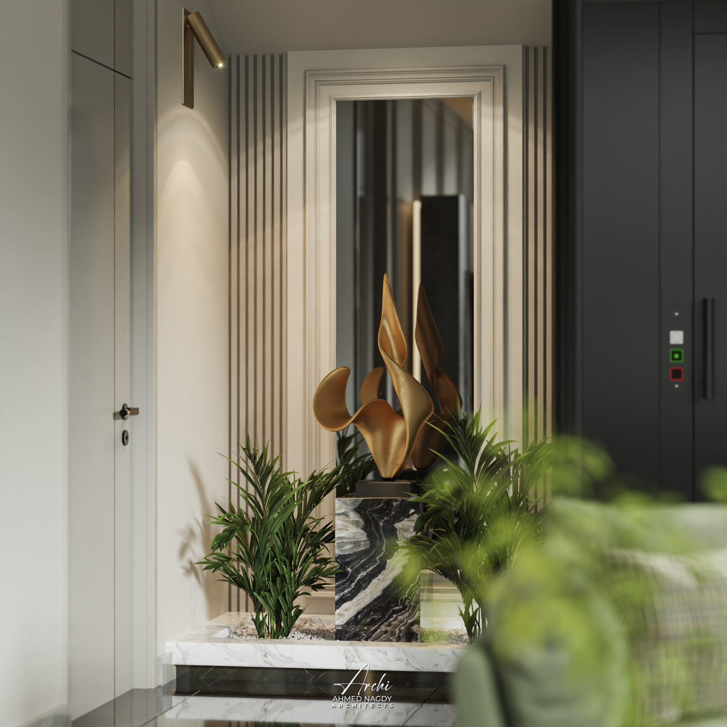 家庭起居和餐厅丨ArchiArchitects-16