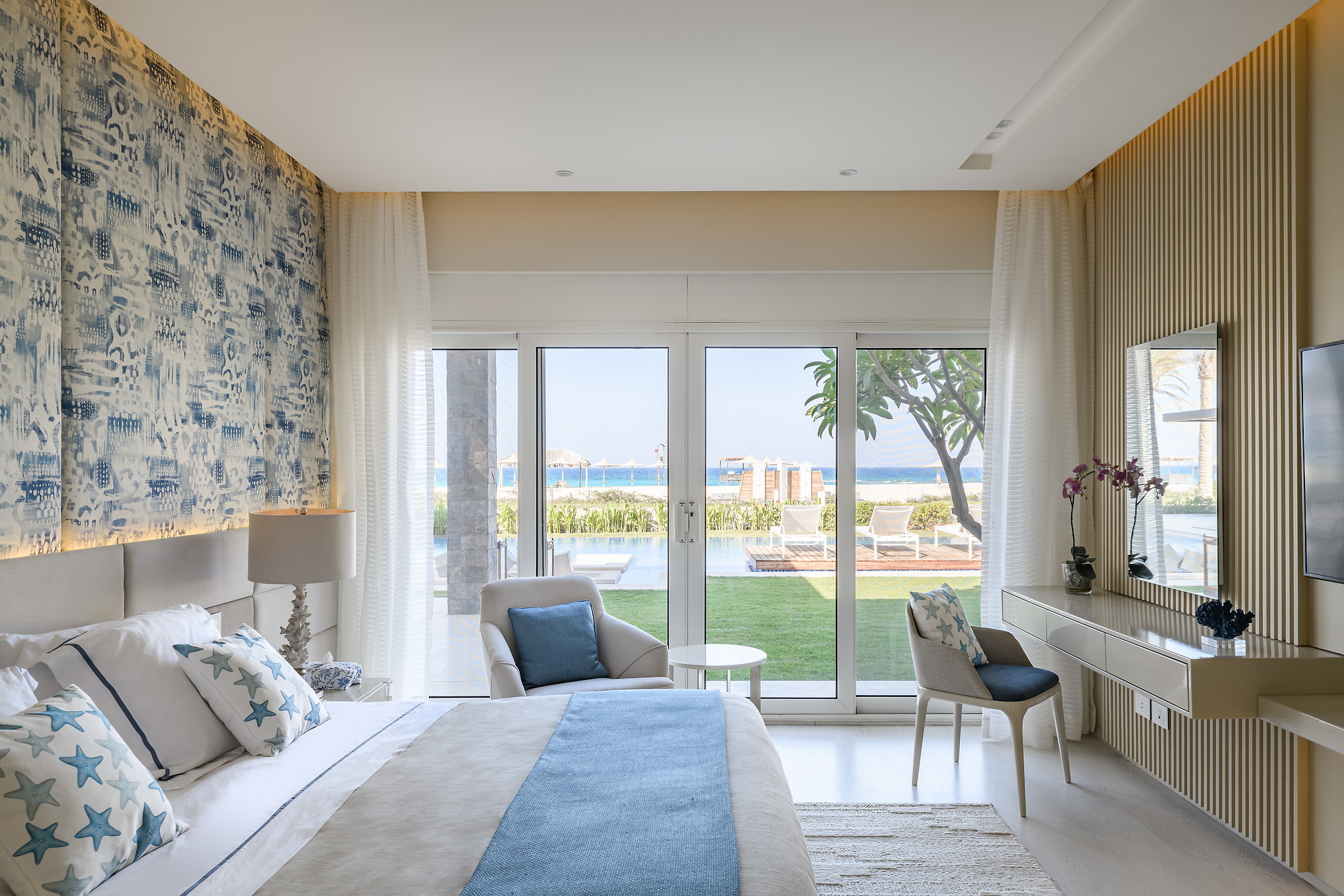 阿尔玛萨湾别墅 A | Hossam Nabil Architects | 2020 | 埃及-12