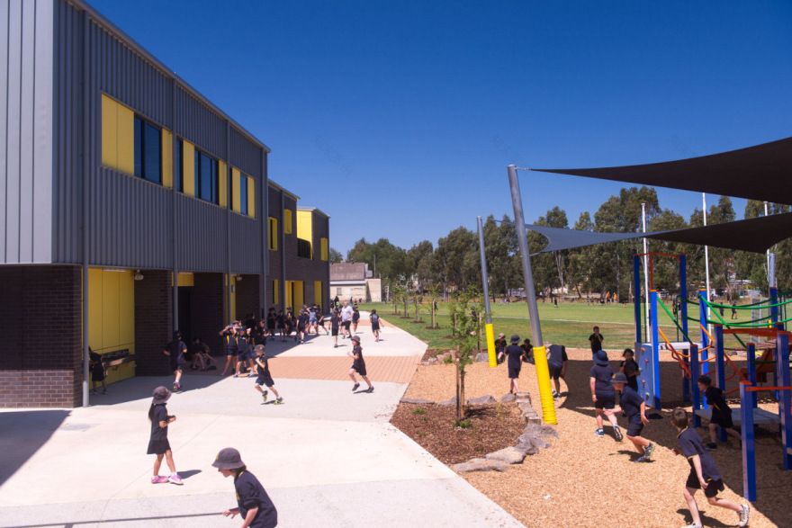 金三角小学双层“树屋”设计-16