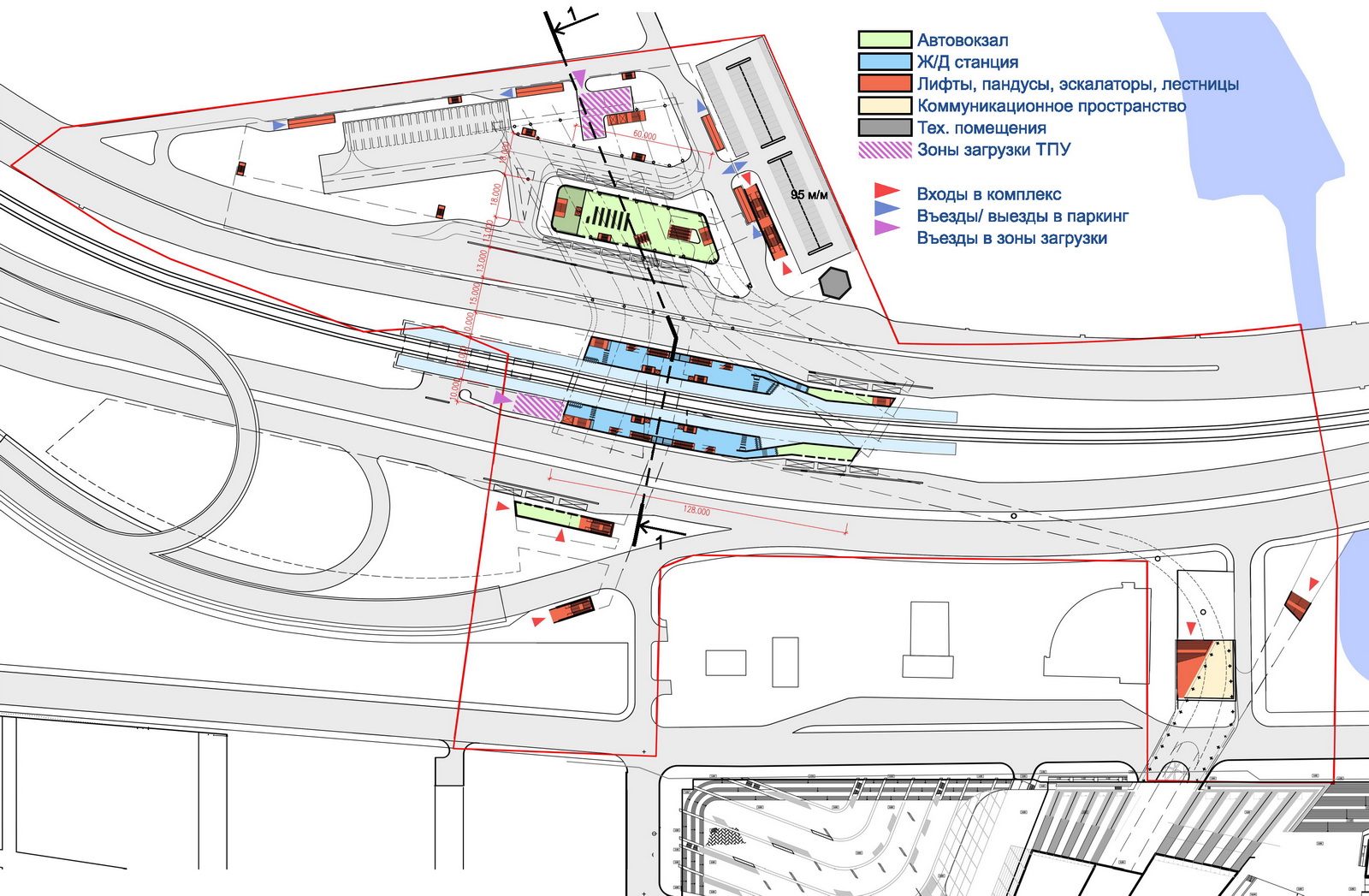圣彼得堡“拉克塔流”交通枢纽·室内设计的新篇章-20