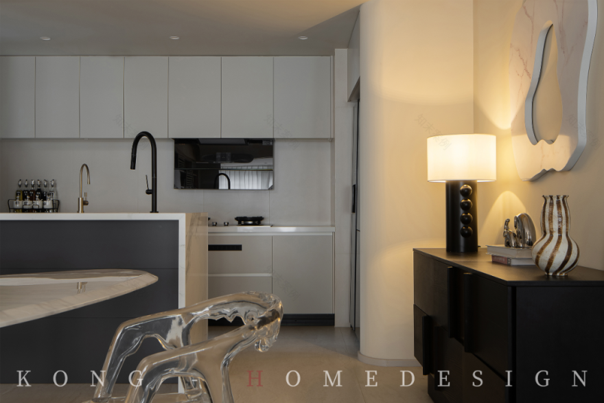 KONG HOME No.29 | 生活的流动·四室改一居-36