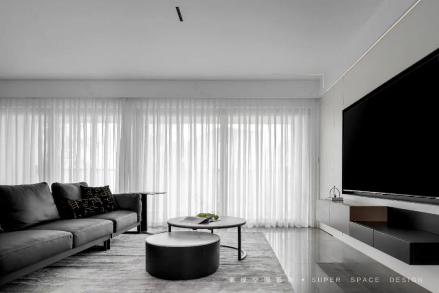 素朴实景 · 127㎡现代简约风设计丨杨岸江,朱渝-26