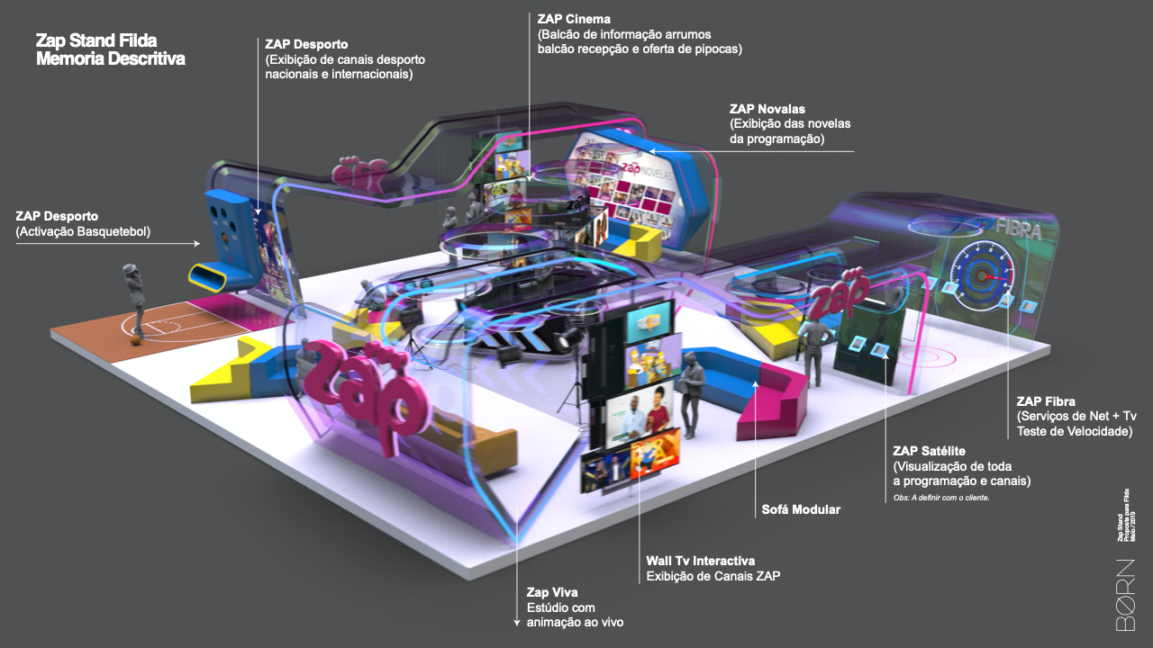 ZAP TV 频道展位设计丨BØRN Angola-3