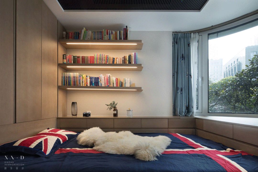 上海黄浦江畔的千册藏书雅居-56