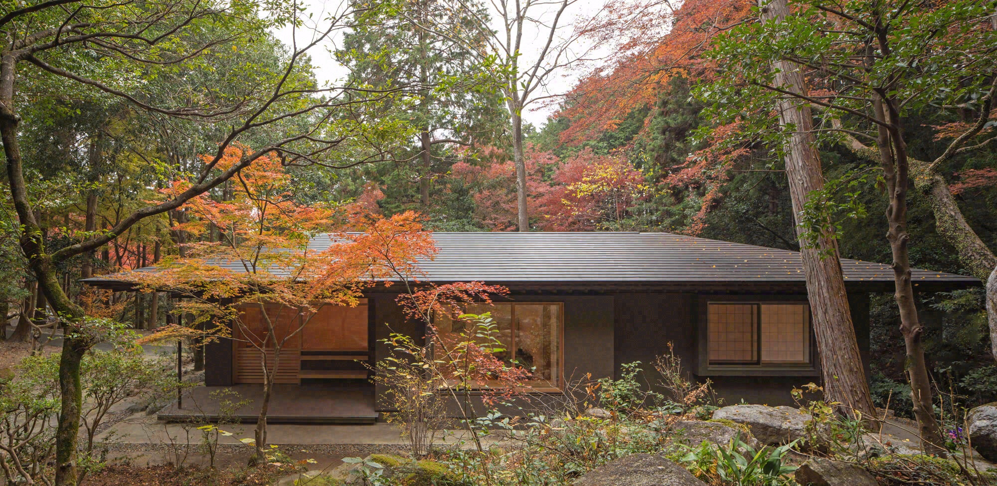 德荣寺 紫音庵丨日本福冈丨Masumi Yanase Architect Office-30