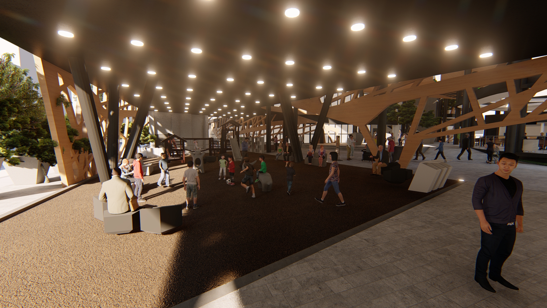 Centro Comercial Urbano “Plaza Mayor” – Arquitectura Urbana-8